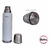 TERMO A INOX BLANCO DOBLE PARED CON TAPON PUSH 1000ML - De todo bazar max