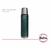 TERMO A INOX VERDE DOBLE PARED CON TAPON PUSH 1000ML - comprar online