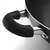 WOK 32 CM ANTIADHERENTE NEGRO CON MANGO Y ASA - HUDSON