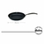 Imagen de SARTEN DE ALUMINIO NEGRA ANTIADHERENTE TOTAL BLACK 24 CM COLOR NEGRO