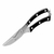 TIJERA PARA COCINA HUDSON ACERO INOXIDABLE MANGO POM NEGRO - comprar online