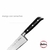 CUCHILLO CHEFF 6 HUDSON LINEA PROFESSIONAL ACERO INOXIDABLE PLATEADO