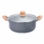 BATERIA HUDSON 5 PZS CERAMICA ANTIADHERENTE CACEROLA GRANITO