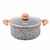 CACEROLA HUDSON GRANITO STONE 28CM ANTIADHERENTE INDUCCION