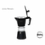 Imagen de CAFETERA ITALIANA HUDSON ALUMINIO 6 POCILLOS NEGRA NEGRO
