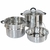 OLLA COLAPASTA VAPORIERA 3 EN 1 ACERO INOXIDABLE 5 L HUDSON ACERO en internet