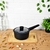 BATERIA COCINA CACEROLA ANTIADHERENTE 5 PZS HUDSON DAILY NEGRO en internet
