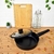 SARTEN PROFUNDA 24 CM ANTIADHERENTE HUDSON DAILY NEGRO en internet