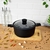 CACEROLA 20 CM ANTIADHERENTE HUDSON DAILY NEGRO - comprar online