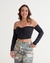 CROPPED JADE - preto - Lust Company