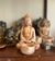 Buda Portavelas - 16cm - Casa Dharma