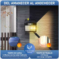 Luz Exterior de 3 Focos con Panel Solar en internet