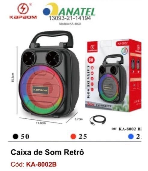 Caixa de som Retrô
