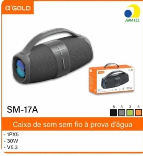 Caixa de som sem fio prova de água