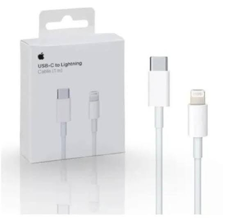 Cabos primeira linha IPhone USB - Lightning ou tipo C