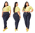 Calcas Femininas Original Mamacita Cintura Alta Glamurosa