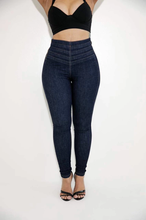 CALÇA MAMACITA JEANS MARAVILHOSA EMPINA BUMBUM MODELADORA