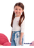 Blusa Infantil Branca Manga Longa - Mon Sucre - comprar online