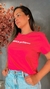T-SHIRT LANÇA PERFUME ROSA REF.004350 - REALEZA MODAS E VESTUÁRIO LTDA