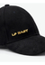 Boné Suede Preto Lança Perfume Com Logo Dourada - Easy - comprar online