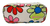 Estojo Infantil Fábula Zumzum Flor Pixel Fabula Flores