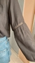 Cropped Ombro Só Manga Longa Com Detalhe - Cacay - comprar online