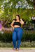 Calça Push Up Mamacita Plus Size Cintura Alta Com Lycra na internet