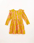 Vestido Fábula Manga Longa Estrela Cadente