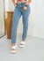Calça Jeans Mon Cintura Alta Feminina Blogueira Premiun
