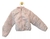 Casaco Puffer Rosa Floral Manga Longa - Petit Cherie 22 004 - comprar online