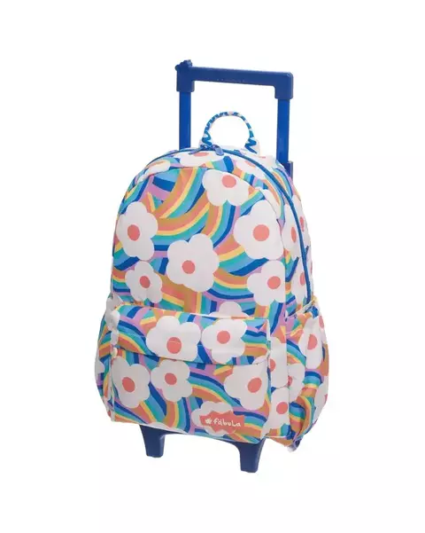 MOCHILA FABULA ZUMZUM CARRINHO FLORIS