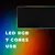 Imagem do Mousepad 90x40 DeltaP9040 RGB Base antiderrapante