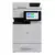 Vista frontal de la impresora multifunción RICOH IM 370F en blanco y negro