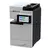 Impresora RICOH IM 370F en ángulo diagonal, mostrando bandejas y panel de control