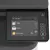 Pantalla frontal de la RICOH M 400FW con opciones visibles en menú táctil