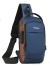 Bolsa Masculina Transversal Pochete Anti-Furto Cadeado USB Impermeável Resistente na internet