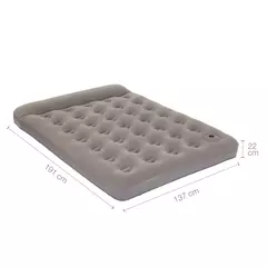 COLEMAN COLCHON DOBLE C/INFLADOR PIE 191X137X22A - comprar online