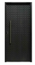 PUERTA PLATINUM 200 Negra 80cm