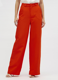 Calça Linho Sommer Laranja Febo - comprar online