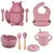 Kit de pratos silicone- Para Bebês - comprar online