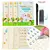 Kit 4 Cadernos Reutilizáveis treinando a caligrafia. - comprar online