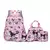 Mochila Kuromi 4 peças, estojo de lápis, bolsa de ombro, conjunto de carteira, na internet