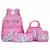 Mochila Kuromi 4 peças, estojo de lápis, bolsa de ombro, conjunto de carteira, - comprar online