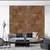 Panel decorativo caoba 50x50cm - LucVic Store