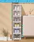 Set de 2 zapateras plegables de 6 compartimentos (12 compartimentos) - comprar en línea