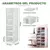 Set de 2 zapateras plegables de 6 compartimentos (12 compartimentos) - LucVic Store