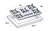 Fogão Cooktop Com Alimentação Gás - Safanelli Lines 5 Bocas Cor Branco - 5 Queimadores - loja online