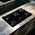 COOKTOP GAS MESA VIDRO PRETO 5 BOCAS na internet
