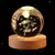 Bola de Cristal em Vidro com Base de Madeira na internet