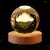 Bola de Cristal em Vidro com Base de Madeira na internet